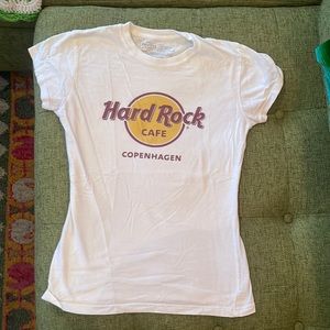 Original Logo Hard Rock Cafe Copenhagen Tee